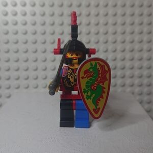 LEGO Dragon Master Minifigure with Shield - Castle Dragon Knights